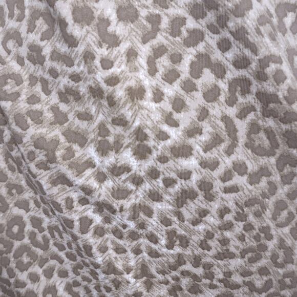 J. McLaughlin Panama Catalina Cloth Faux Wrap Animal Print Dress Size Medium - Picture 8 of 13